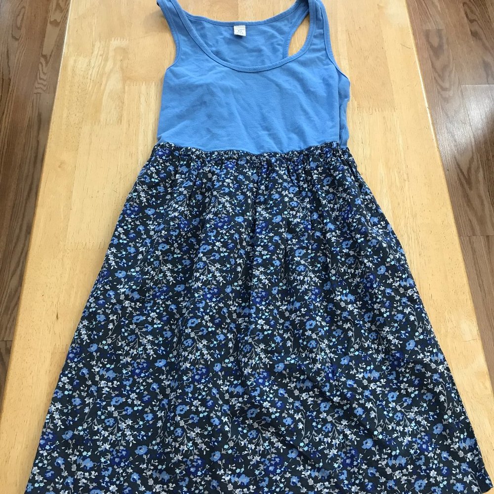 XS Old Navy Blue Jersey TopCotton Bottom Dress